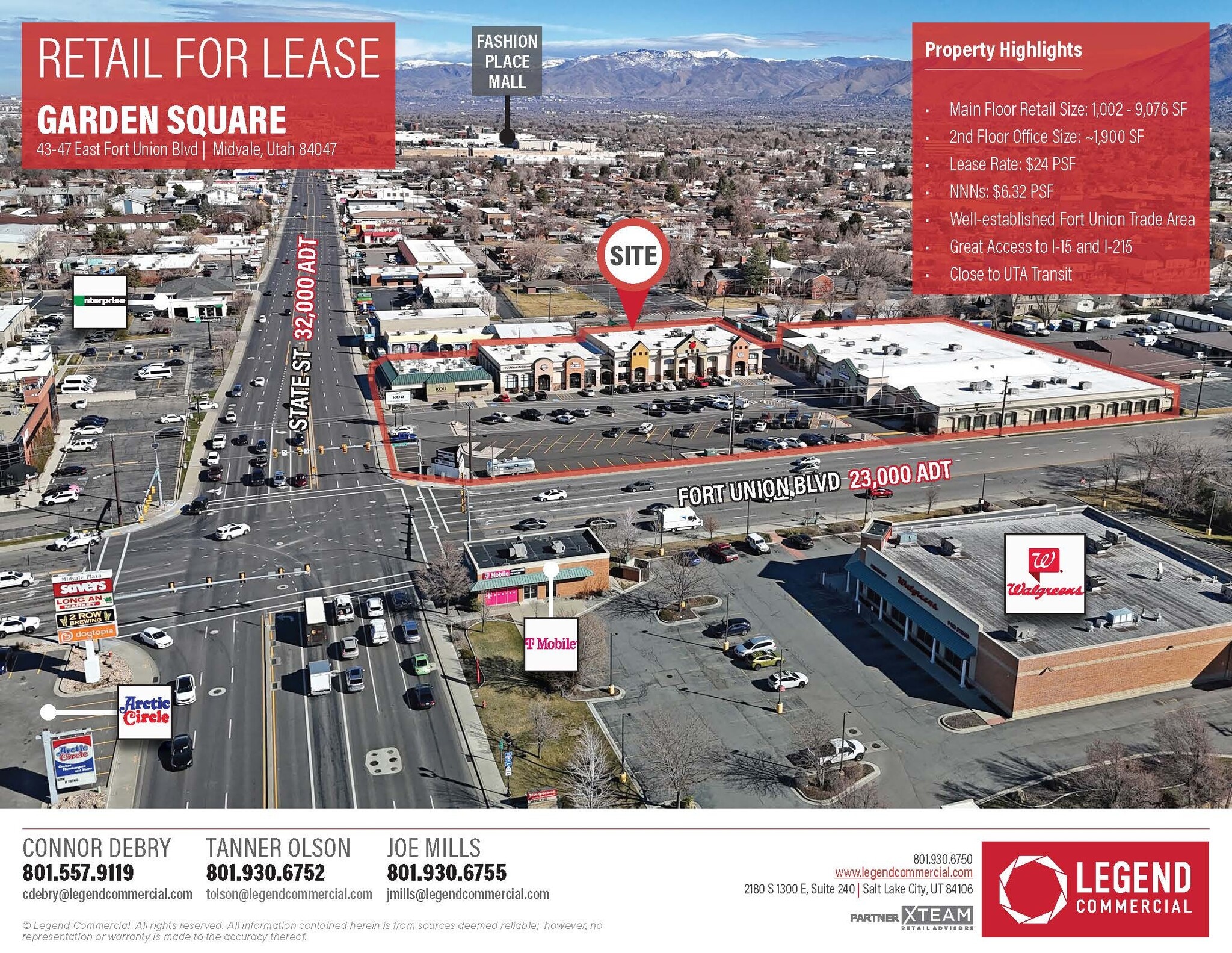 47 E 7200 S, Midvale, UT for Rent