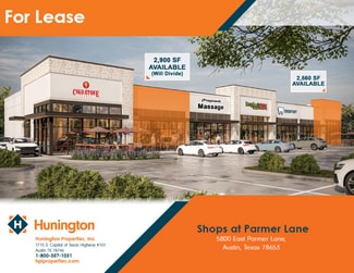 Manor, TX Retail - 5800 E Parmer Ln Manor, TX Retail - 5800 E Parmer Ln