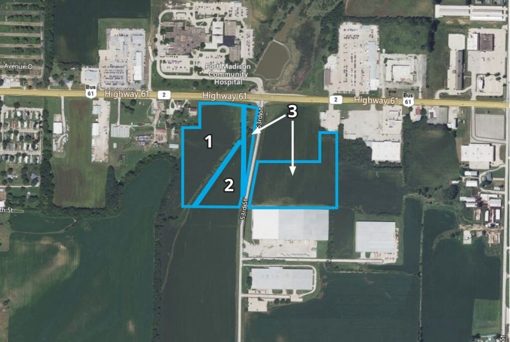 Ave O & 53rd St, Fort Madison, IA for Sale