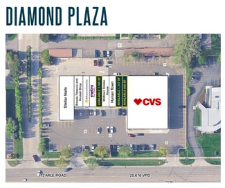 Southfield, MI Retail - 26020-26068 W 12 Mile Rd