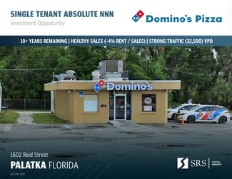 Palatka, FL Fast Food - 1602 Reid St