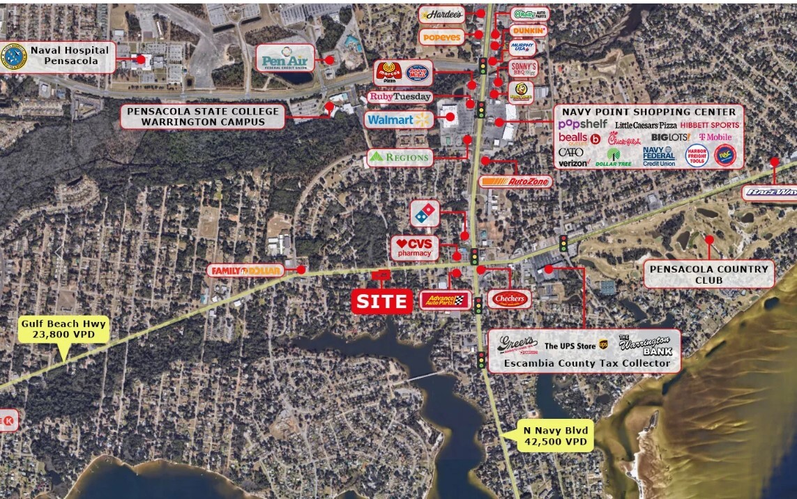 551 Gulf Beach Hwy, Pensacola, FL for Sale