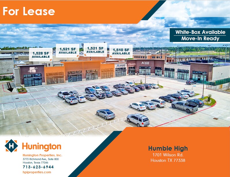 1701 Wilson Rd, Humble, TX for Rent