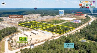 New Caney, TX Commercial Land - 21+Ac Hwy 242 & Big Rivers Rd