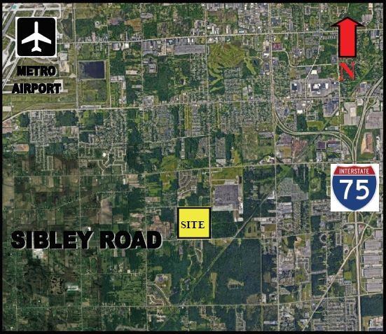 Sibley Rd, Romulus, MI for Sale