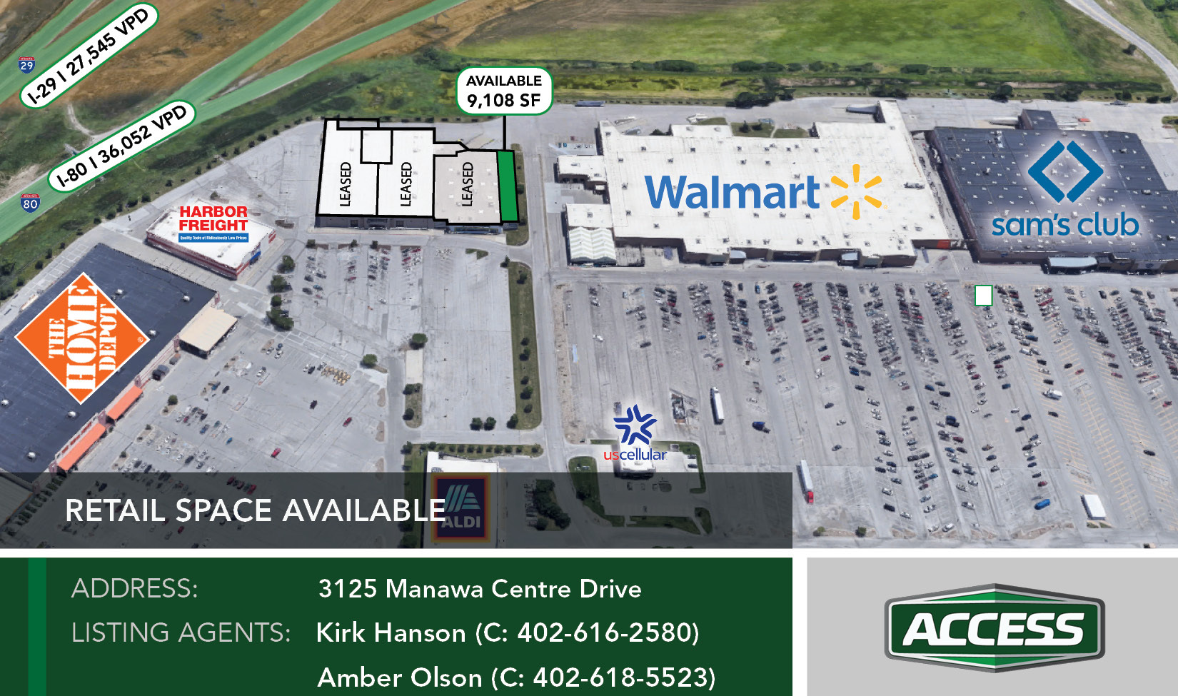 3101-3221 Manawa Centre Dr, Council Bluffs, IA for Rent