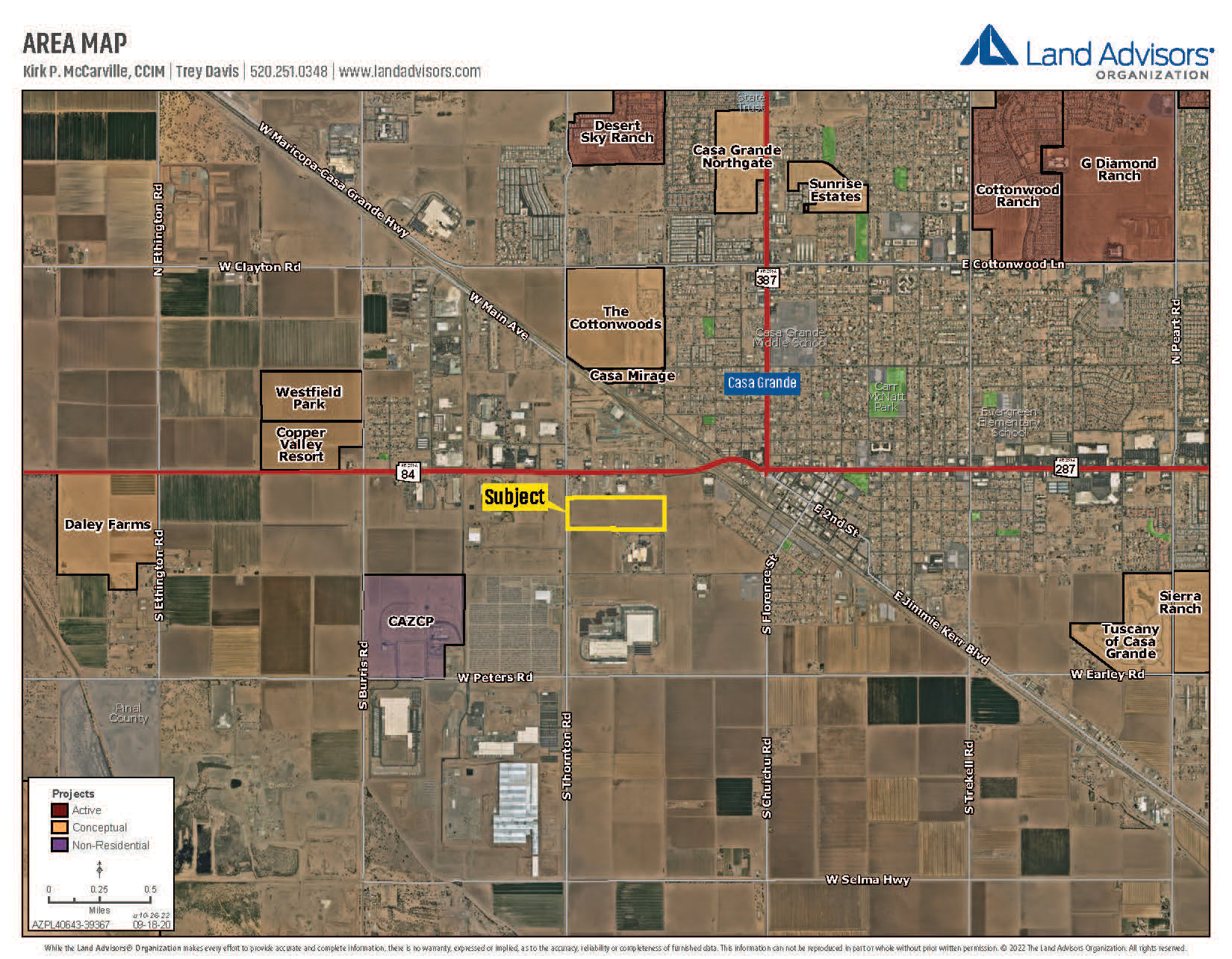 SE Florence Blvd & Thornton Rd, Casa Grande, AZ for Sale