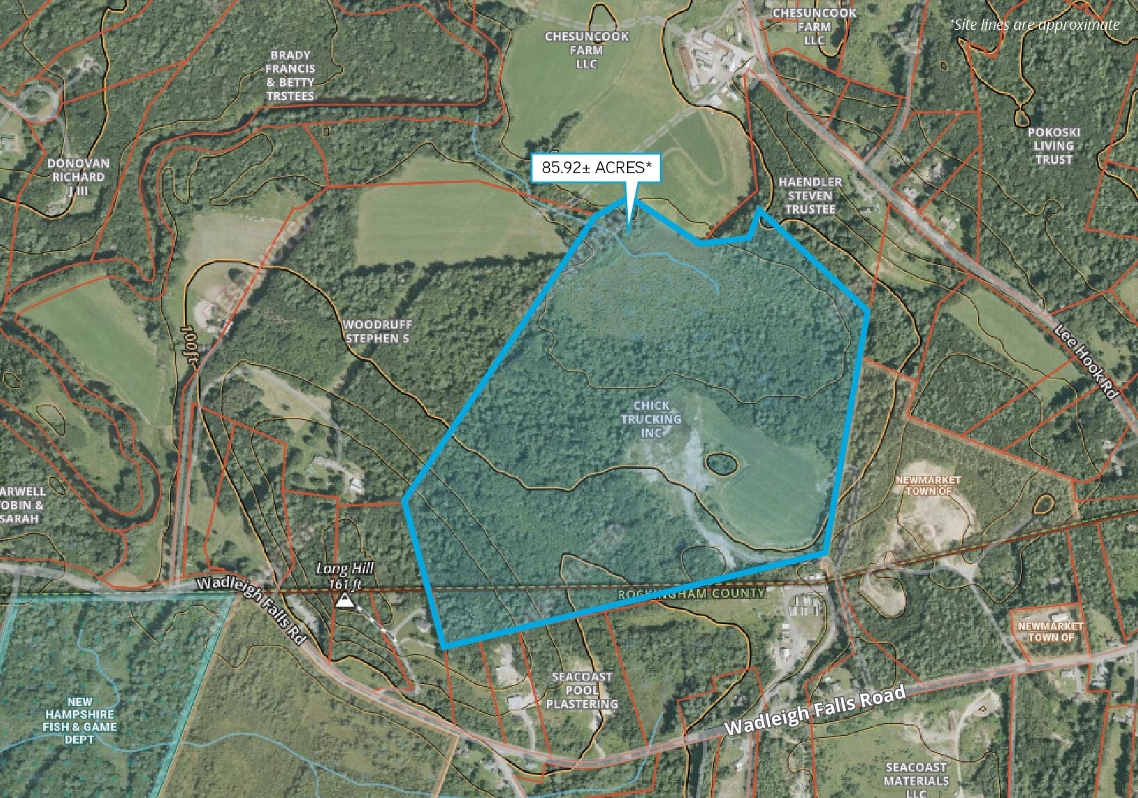 Rear Wadleigh Falls Rd, Lee, NH for Sale