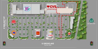 SWC Grove Ave 60 Fwy Ave  