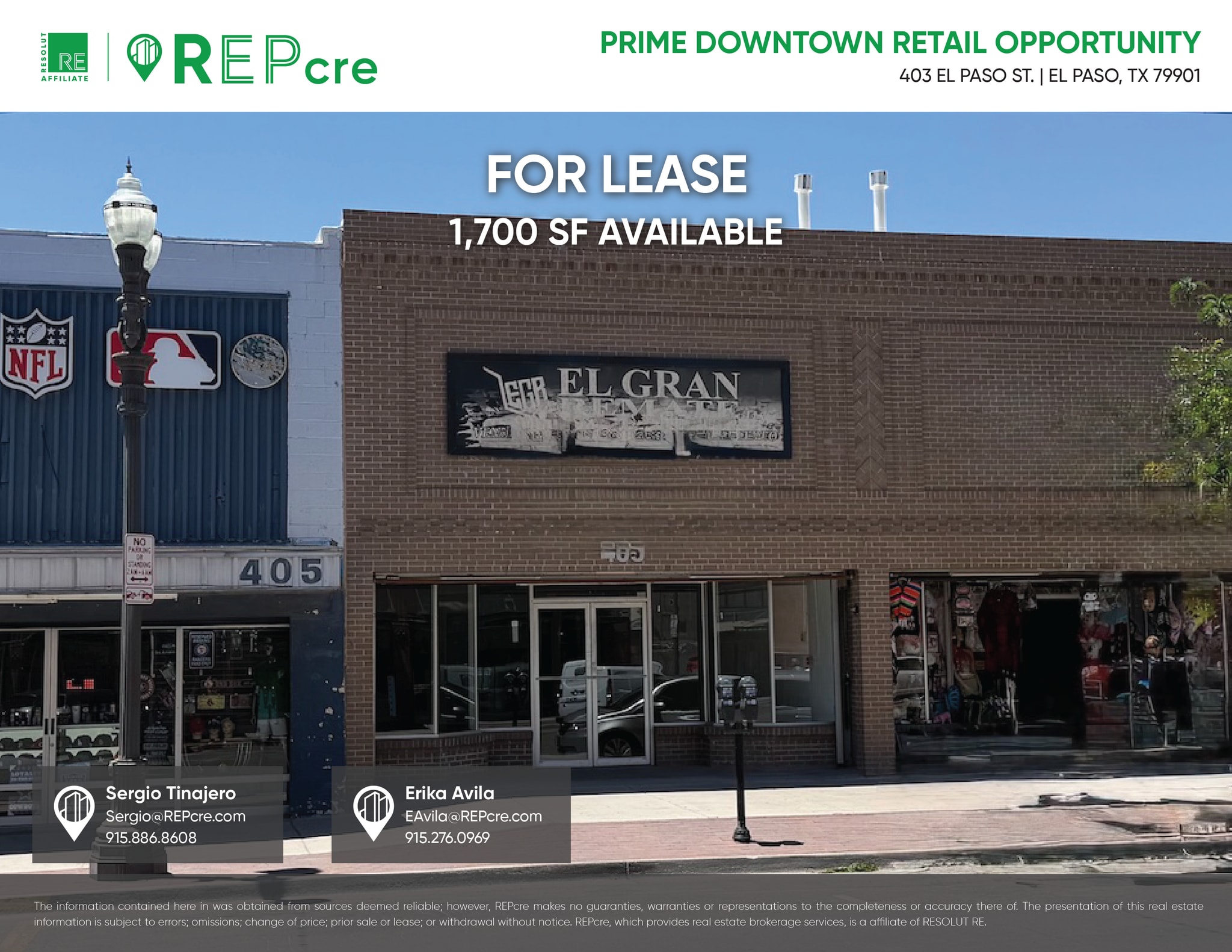 321-403 S El Paso St, El Paso, TX for Rent