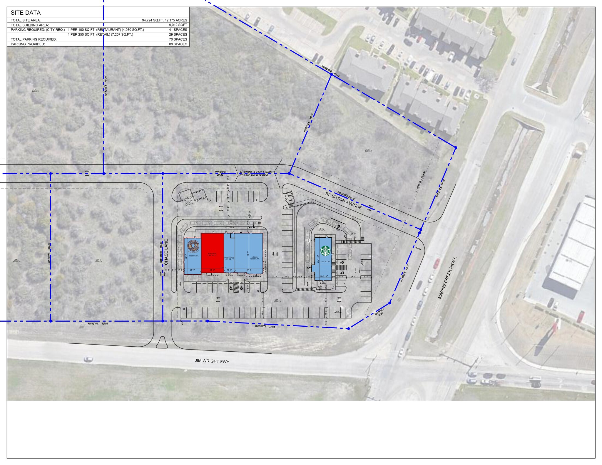 SEC Marine Creek Parkway & I-820, Fort Worth, TX for Rent