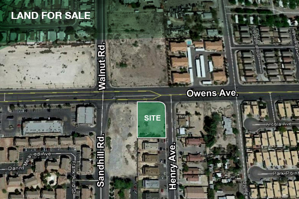 East Owens Ave & Henry Drive, Las Vegas, NV for Sale