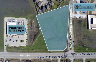 Princeton, TX Commercial Land - NWC US Hwy 380 & Princeton Meadows Blvd