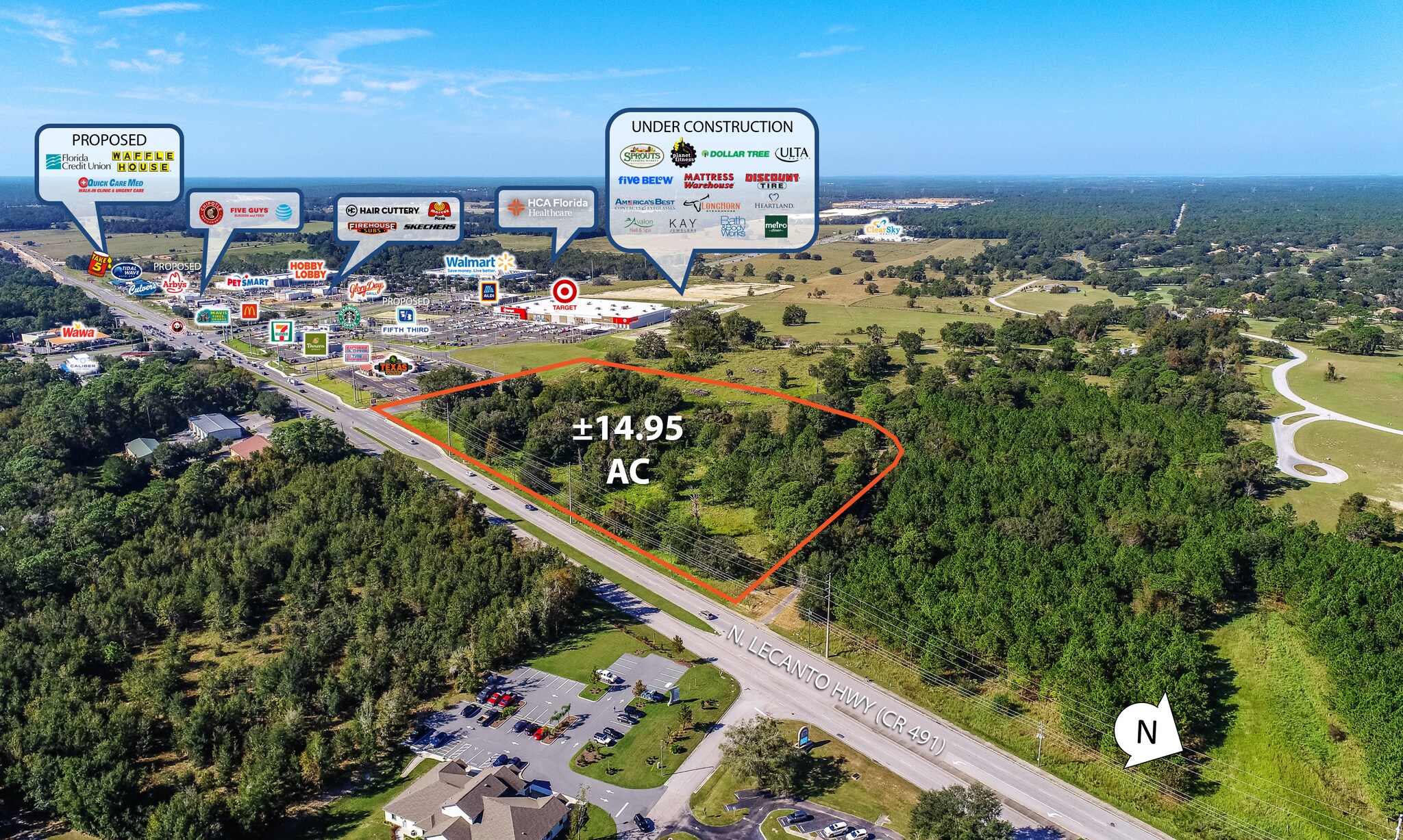 00 N Lecanto Hwy, Lecanto, FL for Sale