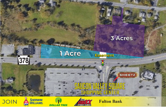 Bethlehem, PA Commercial Land - 3672 Pa-378