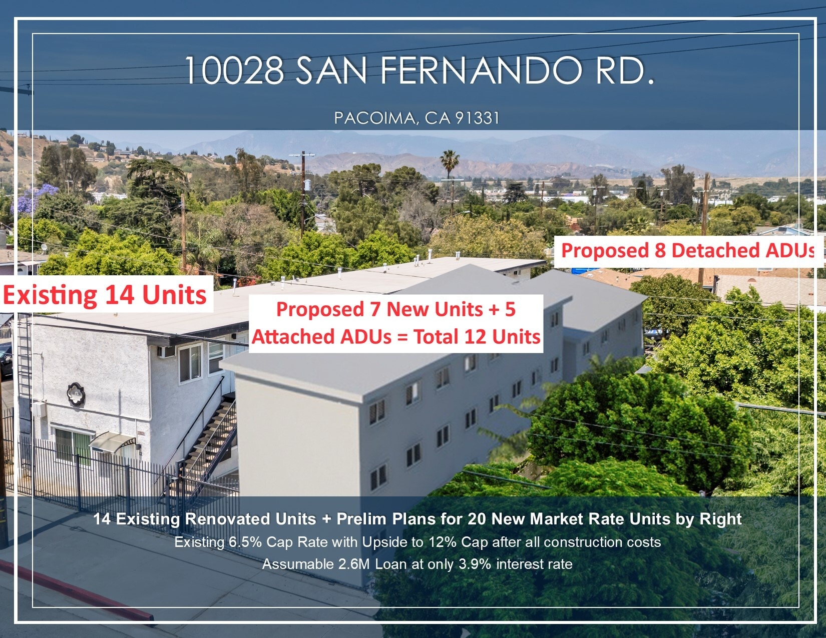 10028 San Fernando Rd, Pacoima, CA for Sale
