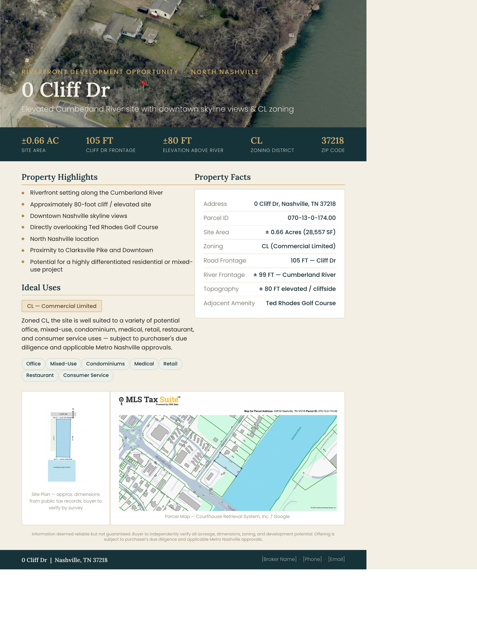 0 Cliff Dr, Nashville, TN for Sale
