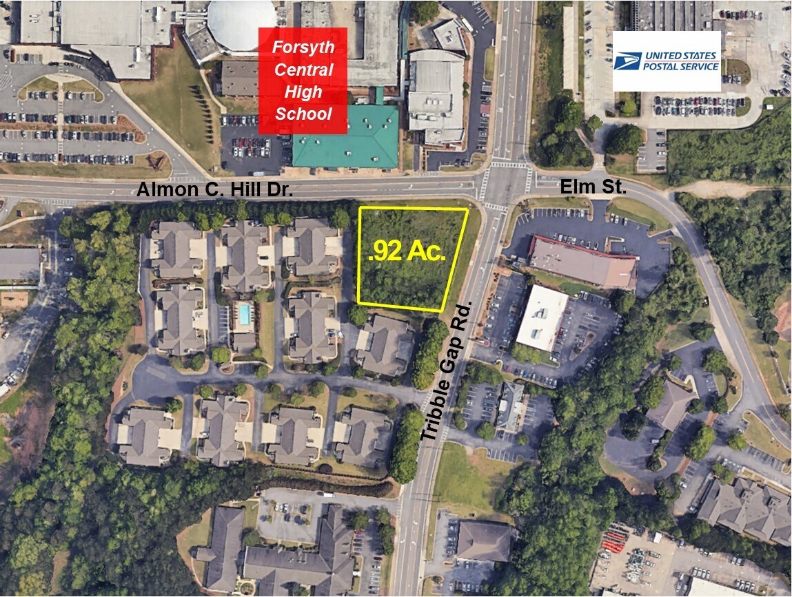 Tribble Gap Rd @ Almon C. Hill Dr, Cumming, GA for Sale