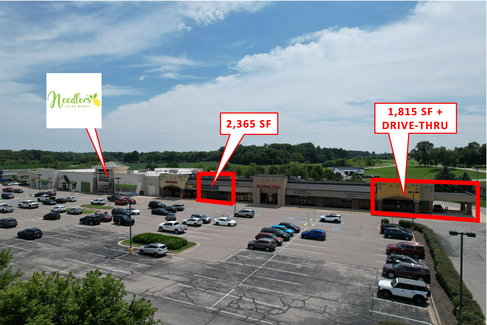 3021-3055 W US Highway 36, Pendleton, IN for Rent