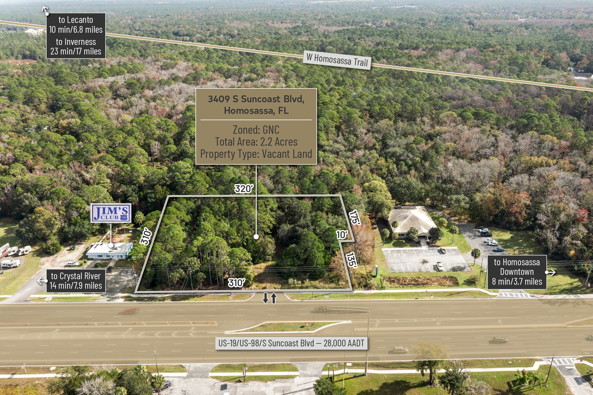 3409 Suncoast blvd, Homosassa, FL for Sale