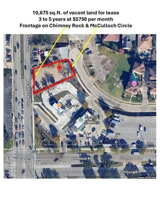 Houston, TX Commercial Land - 3133 Chimney Rock Rd