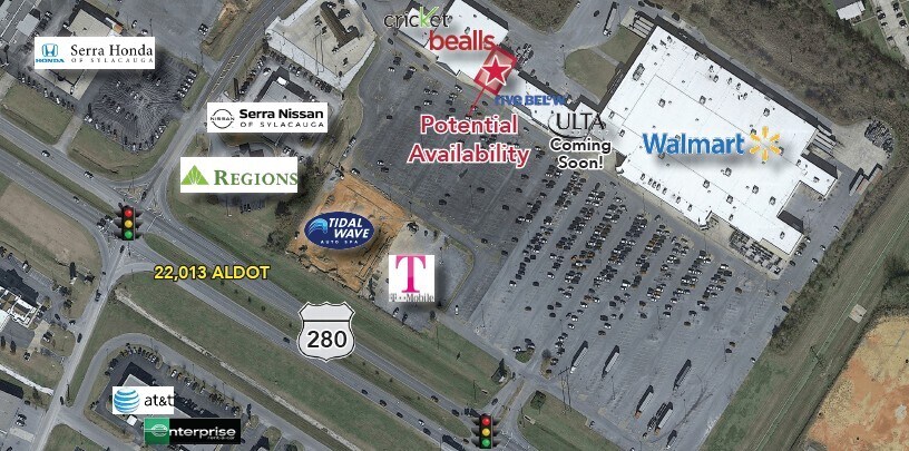41159-41301 US Highway 280, Sylacauga, AL for Rent