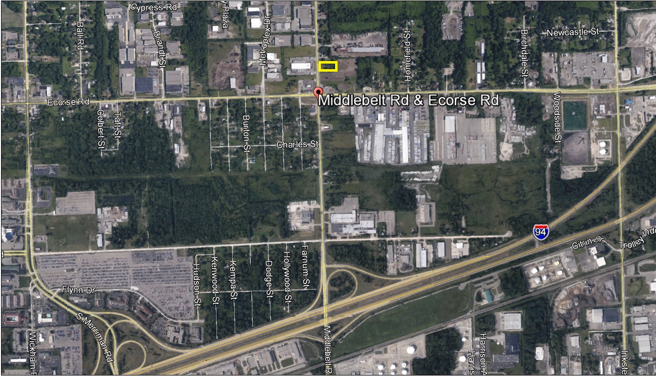 Middlebelt & Ecorse Rd, Romulus, MI for Sale