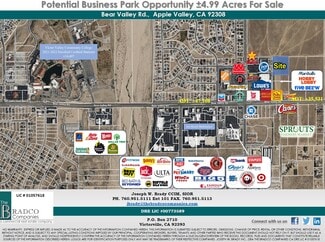 Apple Valley, CA Commercial - Apple Valley Rd @ Bear Vallet Road