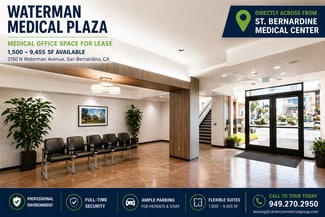 San Bernardino, CA Office/Medical, Medical - 2150 N Waterman Ave