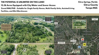 Citrus Springs, FL Commercial Land - 942 Dellbrook ln