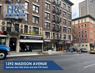 New York, NY Retail - 1392 Madison Ave