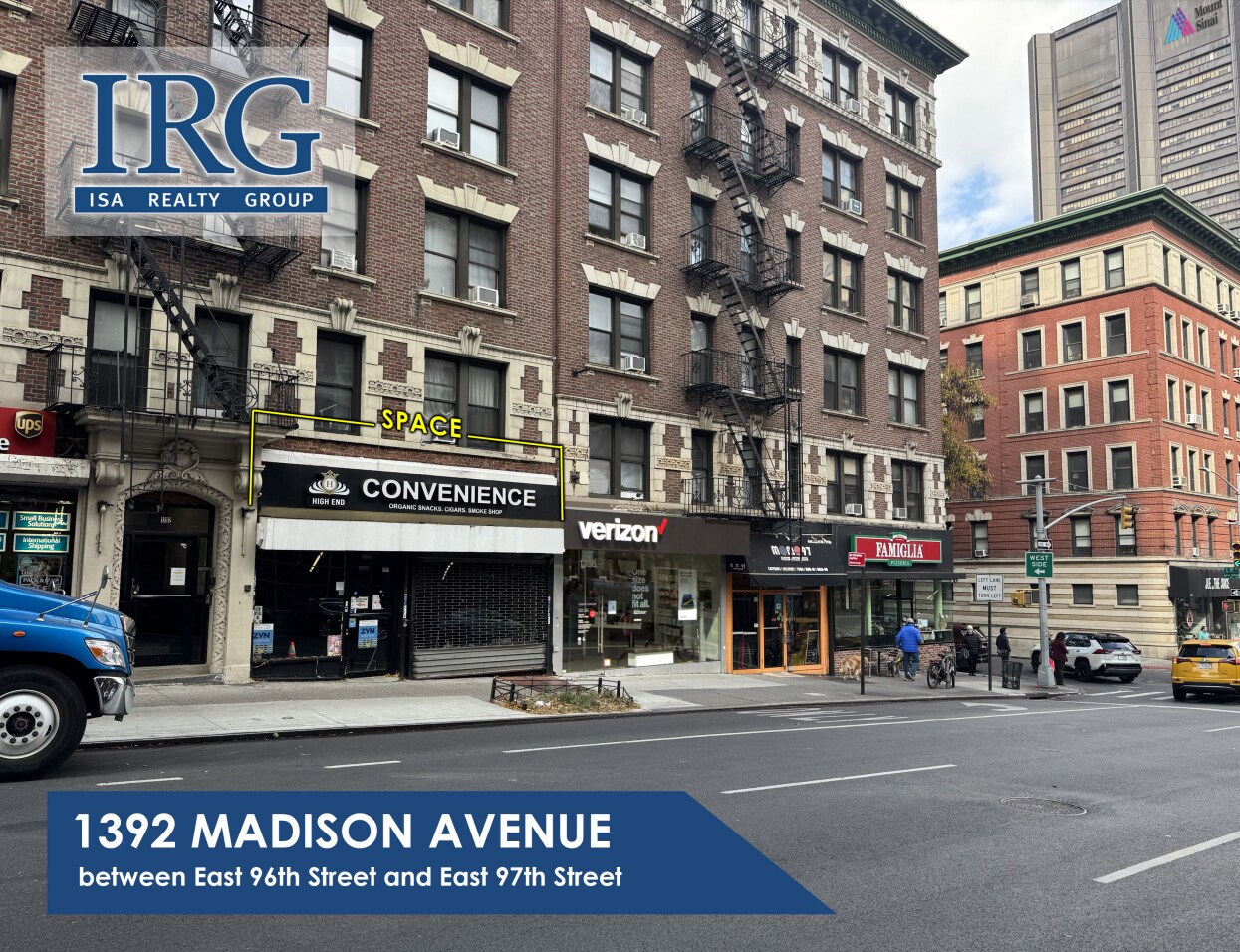 1392 Madison Ave, New York, NY for Rent