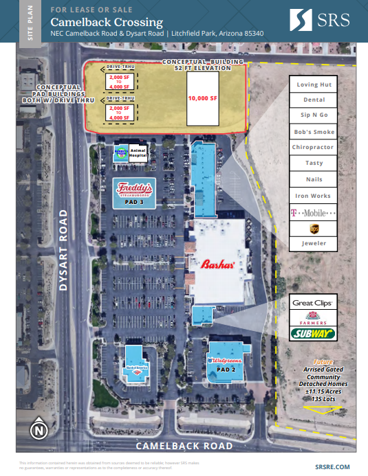 Nec Camelback Rd & Dysart Rd, Litchfield Park, AZ for Sale