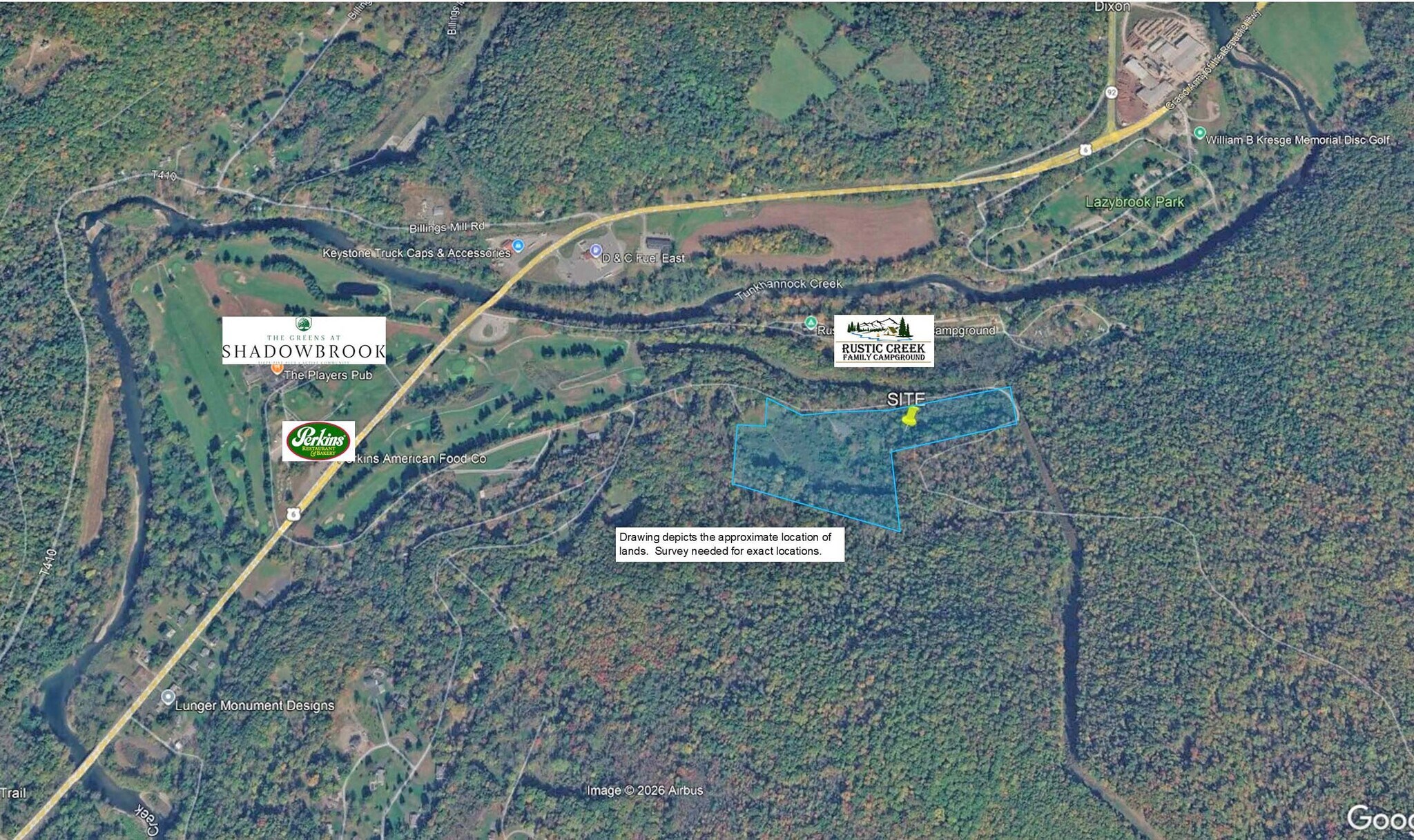 1 Golf Lane, Tunkhannock, PA for Sale