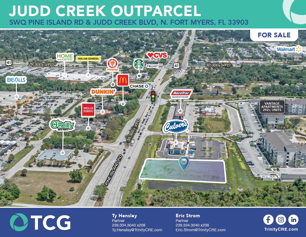 Pine Island Rd @ Judd Creek Blvd, North Fort Myers, FL for Sale
