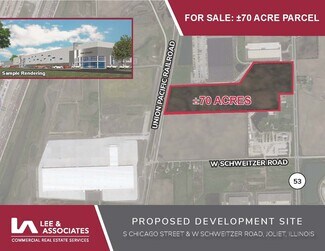 Joliet, IL Industrial Land - S Chicago St @ W Schweitzer Rd