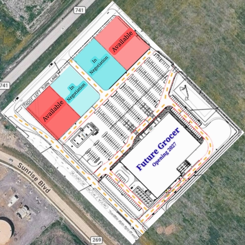 NEC of FM 2757 & FM 741, Crandall, TX for Rent