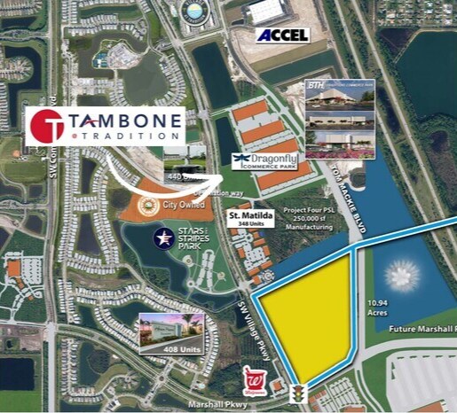 10108-10156 SW Discovery Way, Port Saint Lucie, FL for Rent