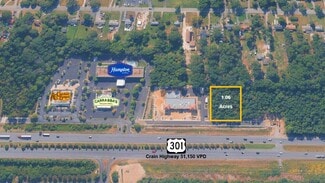 Waldorf, MD Commercial Land - 3840 Crain Hwy