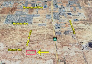 Rosamond, CA Residential Land - South East Corner of 30th St West & Gaskell Rd. Rd