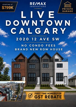 Calgary, AB Multi-Family - 2018-2024 12th SW ave Calgary, AB Multi-Family - 2018-2024 12th SW ave