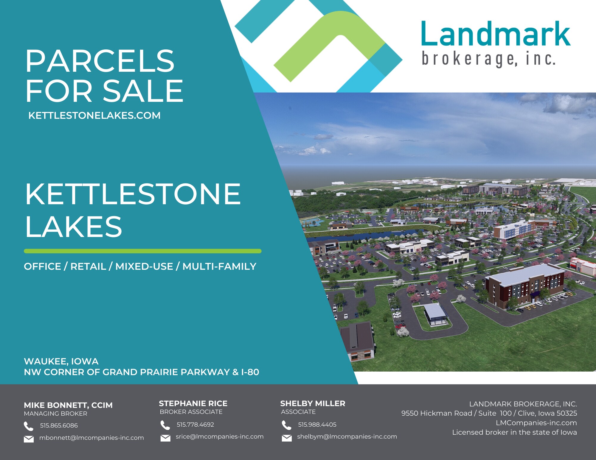 Interstate 80 & Grand Prairie Parkway, Waukee, IA for Sale