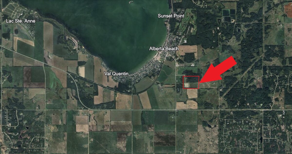 M5 R3 Twp 54 Sec 14 Q NW Rural Lac Ste, Alberta Beach, AB for Sale