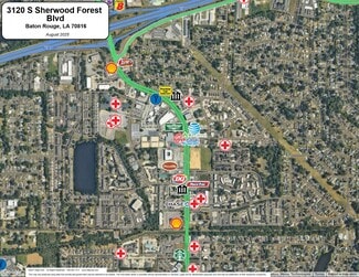 Baton Rouge, LA Retail - 3120 S Sherwood Forest Blvd