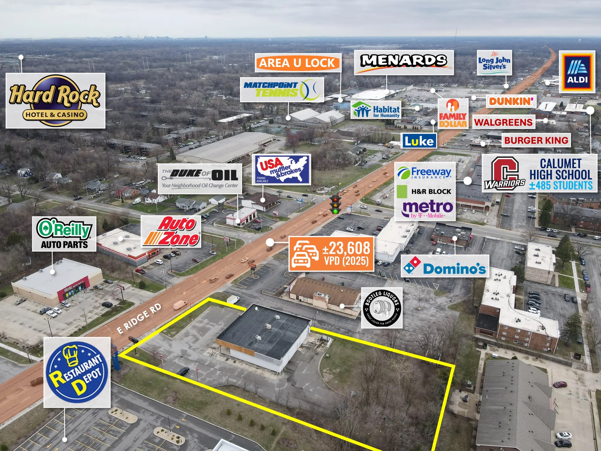 725 E Ridge Rd, Griffith, IN for Sale