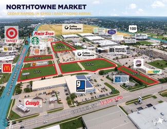 Cedar Rapids, IA Commercial Land - 1351 Blairs Ferry Rd NE