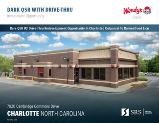 Charlotte, NC Fast Food - 7920 Cambridge Commons Dr
