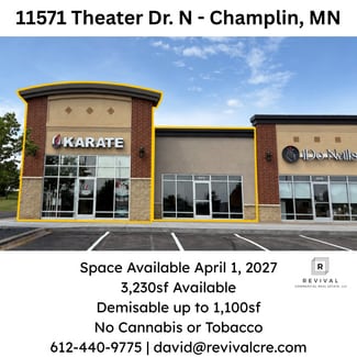 Champlin, MN Retail - 11565 Theatre Dr Champlin, MN Retail - 11565 Theatre Dr