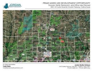 Celina, TX Commercial Land - Custer @ Choate Parkway Celina, TX Commercial Land - Custer @ Choate Parkway