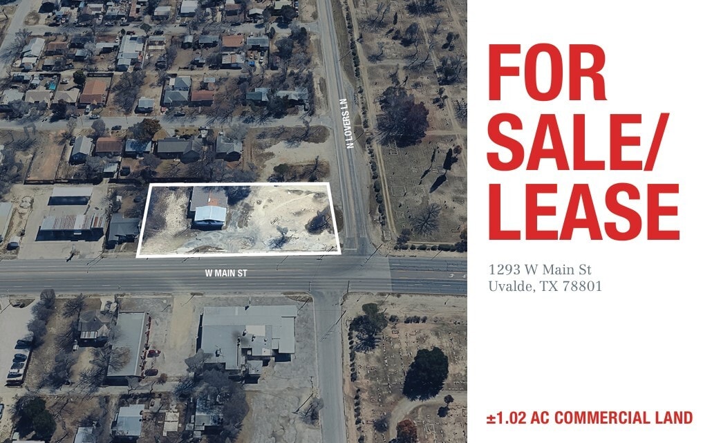 1293 W Main St, Uvalde, TX for Rent